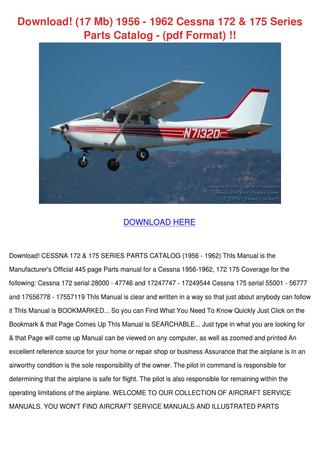 1984 Cessna 172p Poh Pdf To Jpg